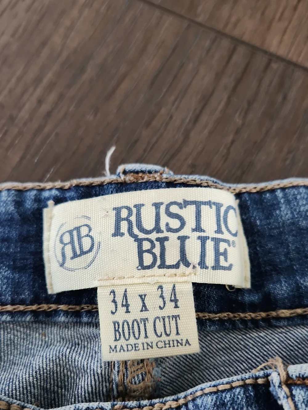 Men’s Banana Republic Rustic Blue  jeans -Sz 34/34 Boot Cut